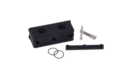 WAGZ Alphacool Eisblock GPX Acryl Terminal Block - Black EOL