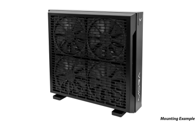 RAB Watercool MO-RA IV 600 Fan Grill - black