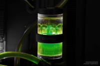WAZ Alphacool Eiswasser Crystal Green UV-aktiv Fertiggemisch 1000ml