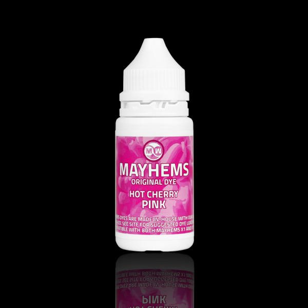 WAZ Mayhems Dye Original Series 15 ml - Hot Cherry Pink