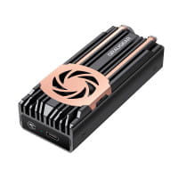 GHZ GRAUGEAR USB 4.0 Gehäuse für M.2 2280 PCIe Gen4x4 NVMe SSD