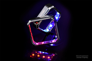 WACZ Alphacool Aurora XPX RGB Frame - Chrome