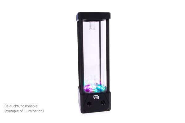 PUM Alphacool Eisbecher Aurora D5 Acetal/Glas - 250mm inkl. Alphacool VPP Apex