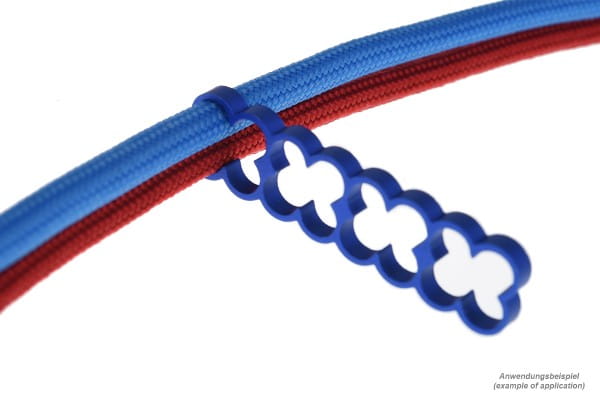 KAB Alphacool Eiskamm Alu X16 - 4mm blue - 4 Stück PHT EOL