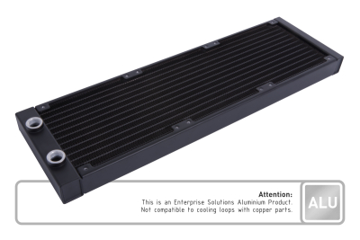 RAD Alphacool ES Aluminium 360 mm T27 - (For Industry only) EOL RAD Alphacool ES Aluminium 360 mm T27 - (For Industry only) EOL