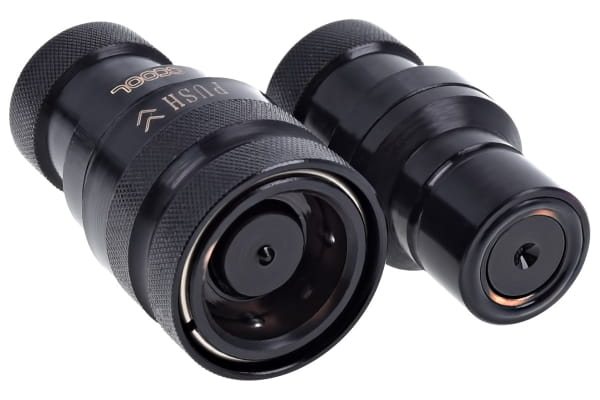 ANK B-Ware Alphacool Eiszapfen Schnellverschlusskupplungsset G1/4 IG - Deep Black