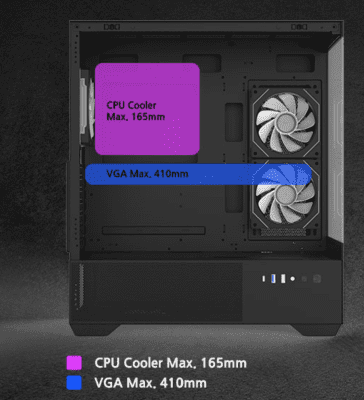 GHE Zalman CHRONIX - Schwarz