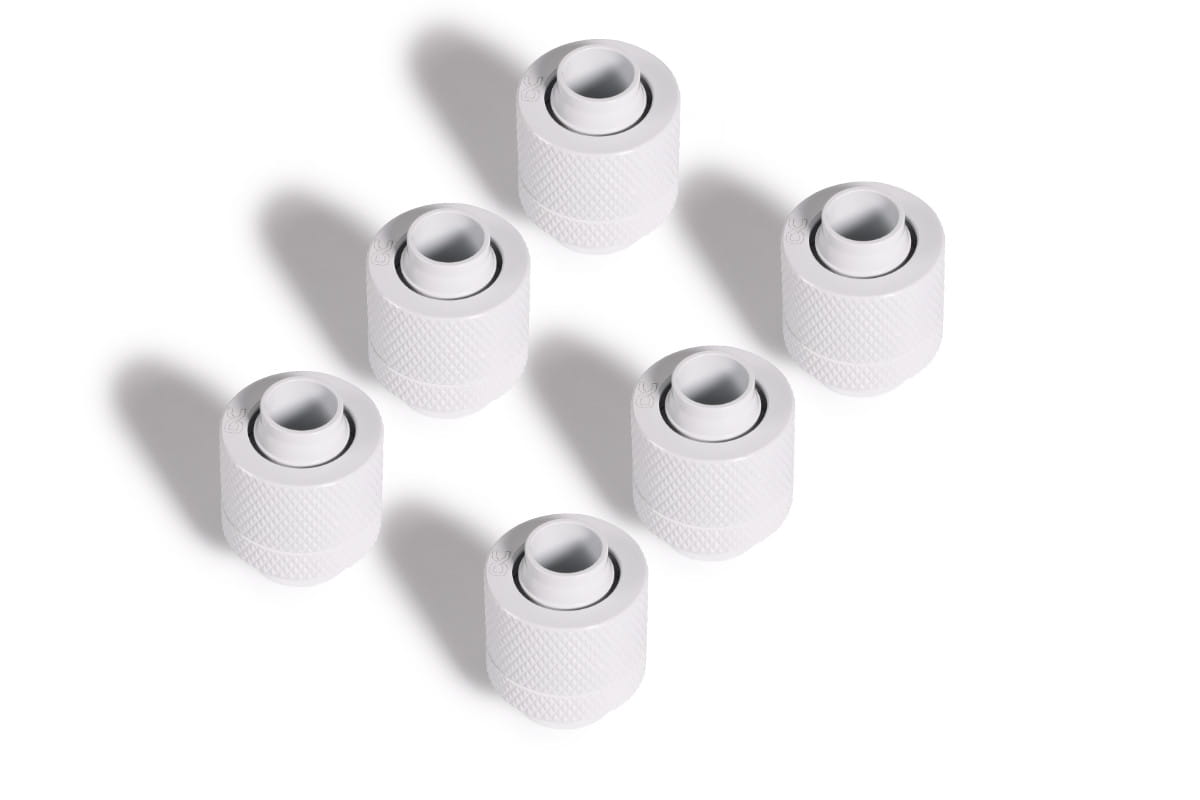 Alphacool Eiszapfen 13/10mm Anschraubtülle G1/4 - White Sixpack