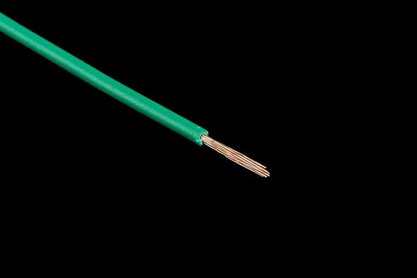KAB Kupferlitze isoliert 1x0,14mm² grün 10m (1000cm)