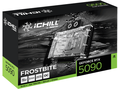 INNO3D Geforce RTX 5090 iChill Frostbite 32GB