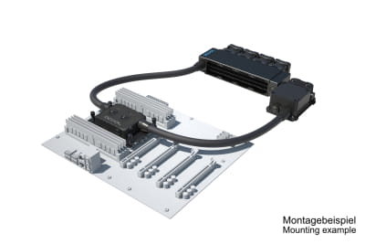 SVK Alphacool ES Pro 1U - 4 x 40 / XPX Pro 1U / Reservoir 1U - DDC310 SVK Alphacool ES Pro 1U - 4 x 40 / XPX Pro 1U / Reservoir 1U - DDC310