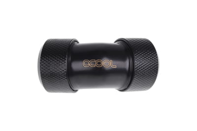 ANS Alphacool Eiszapfen 16mm HardTube Anschraubtülle 45° L-Verbinder - Deep Black