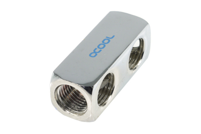 ANF Alphacool HF Anschlussterminal 5-Fach G1/4 IG - Chrome