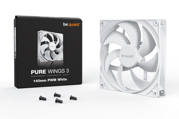 L14 Be quiet! Pure Wings 3 140mm PWM - White
