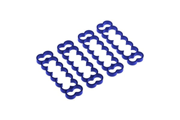 KAB Alphacool Eiskamm Alu X14 - 4mm blue - 4 Stück PHT EOL