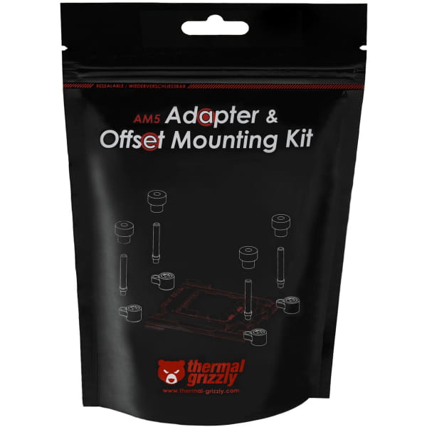 WACZ Thermal Grizzly AM5 Adapter & Offset Mounting Kit