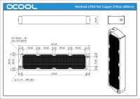 RAD Alphacool NexXxoS UT60 Full Copper X-Flow 480mm Radiator