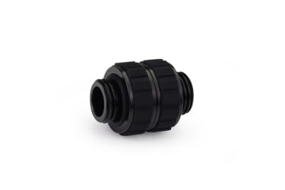 Alphacool Apex Grip double nipple OT/OT rotary G1/4 black