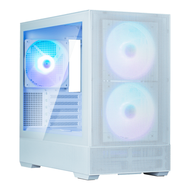 GHE Zalman P30 Air micro-ATX Gehäuse Tempered Glass side mesh front - Weiß