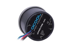 PUM Alphacool Eisbecher Aurora D5 Acetal/Glas - 150mm mit D5 VPP655 PWM Pumpe