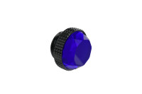 ANZ BarrowCH Stop Plug Fitting - Gem Series - Black/Blue EOL