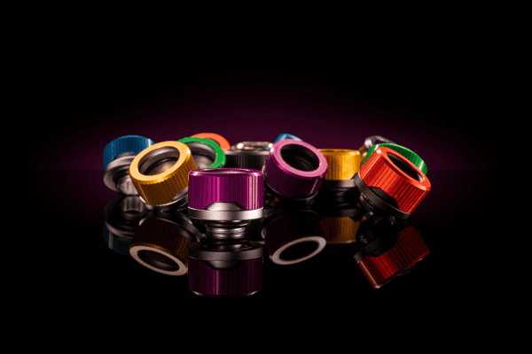 EK Water Blocks EK-Quantum Torque Compression Ring 6-Pack HDC 12 - Black