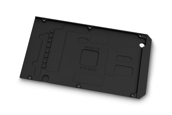 WAGZ EK Water Blocks EK-Quantum Vector FE RTX 3070 Backplate - Black