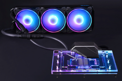 KOI Alphacool Eiswolf 2 AIO - 360mm RTX 4090 Reference Design mit Backplate