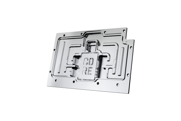 WAK Alphacool Core RX 9070 XT Swift + Quicksilver mit Backplate