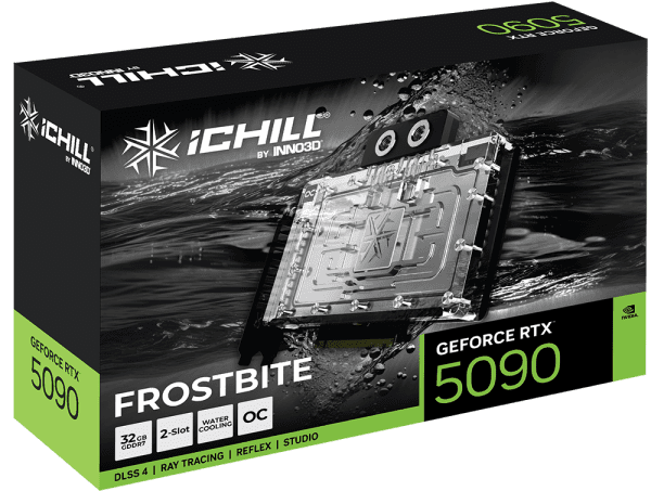 INNO3D Geforce RTX 5090 iChill Frostbite 32GB