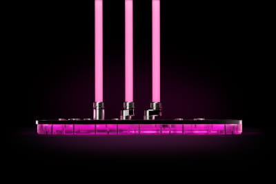 ANS EK Water Blocks Quantum Line EK-Quantum Torque Rotary Offset 7, G1/4", 7mm Versatz - Nickel