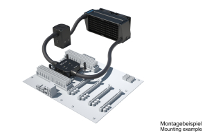 SVK Alphacool ES 2U - 2x 80 / XPX 1U / Eisstation 80 DC-LT 3600rpm