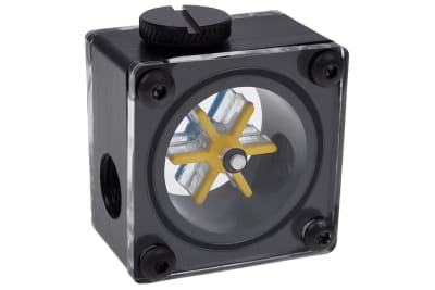 SEN Alphacool Eisfluegel Durchflussanzeiger G1/4 eckig - Acetal SEN Alphacool Eisfluegel Durchflussanzeiger G1/4 eckig - Acetal
