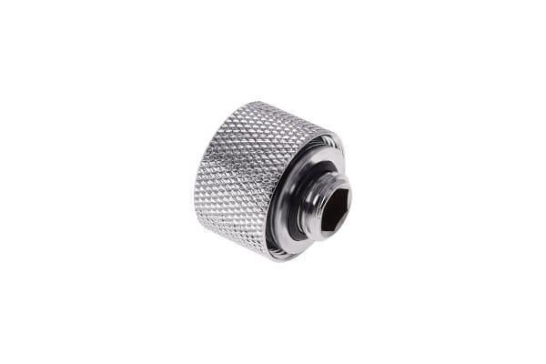 ANS Alphacool HT 16mm HardTube Anschraubtülle G1/4 - gerändelt - Chrome Sixpack PHT EOL