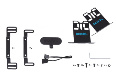 PUM Alphacool Core 100 Aurora Ausgleichsbehälter Acetal/Acryl mit VPP/D5 Apex PWM Pumpe