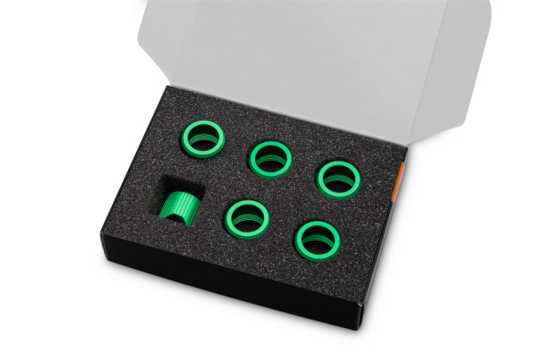 EK Water Blocks EK-Quantum Torque Compression Ring 6-Pack STC 13 - Green