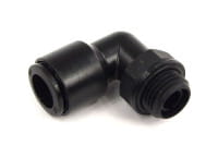 ANP 10mm G1/4 plug fitting 90° revolvable black plastics