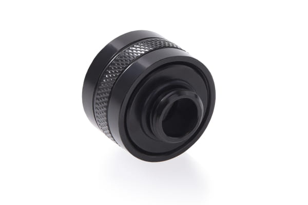 ANS B-Ware Alphacool Eiszapfen PRO 16mm HardTube Fitting G1/4 - Deep Black Sixpack