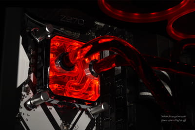 WACZ Alphacool Aurora XPX RGB Frame - Chrome