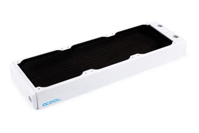 RAD Alphacool NexXxoS XT45 Full Copper 360mm Radiator V.2 - White Special Edition PHT EOL