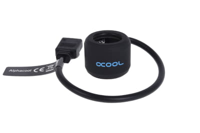 SZ Alphacool Aurora HardTube LED Ring 16mm Deep Black - RGB PHT EOL