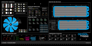 ZSO Alphacool Eisplateau Anti-Statik Arbeits- und Montagematte 120x60cm