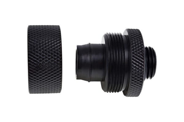 ANS Alphacool Eiszapfen 19/13mm Anschraubtülle G1/4 - Deep Black Sixpack PHT EOL