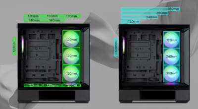 GHE Zalman P40 DS - Schwarz