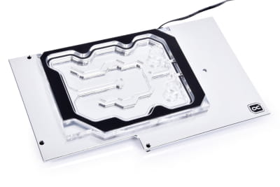 WAK Alphacool Eisblock Aurora GPX-N Acryl Active Backplate 3090 Founders Edition EOL