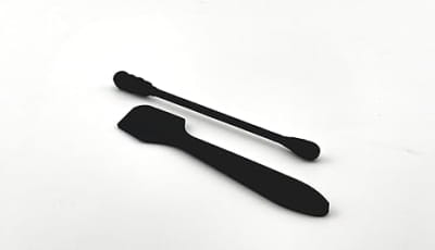 WÄM THERMAL HERO Kit of SWABS 10pcs black + TIPS 2pcs black + Spatula (black) 1pcs