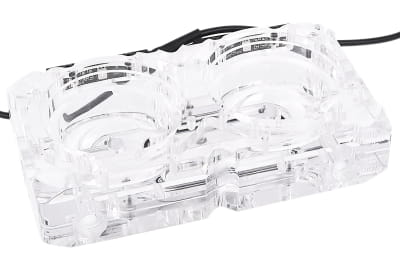 PUZ B-Ware Alphacool Eisdecke D5 Dual Acryl Aufsatz