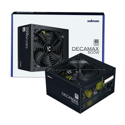 NET Zalman Decamax ZM500-LX3, 500W 80Plus PSU