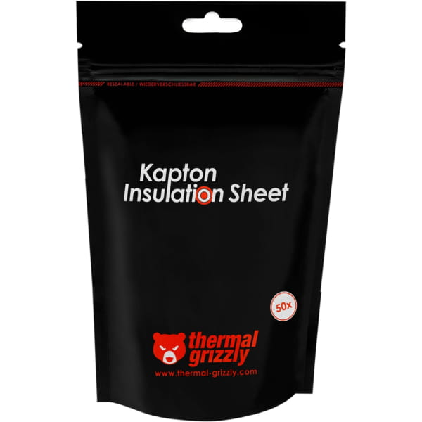 WACZ Thermal Grizzly Kapton Insulation Sheet, Aufkleber