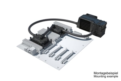 SVK Alphacool ES Pro 2U - 1 x 80 / 2x XPX Pro 1U / Reservoir 2U - DDC310 SVK Alphacool ES Pro 2U - 1 x 80 / 2x XPX Pro 1U / Reservoir 2U - DDC310